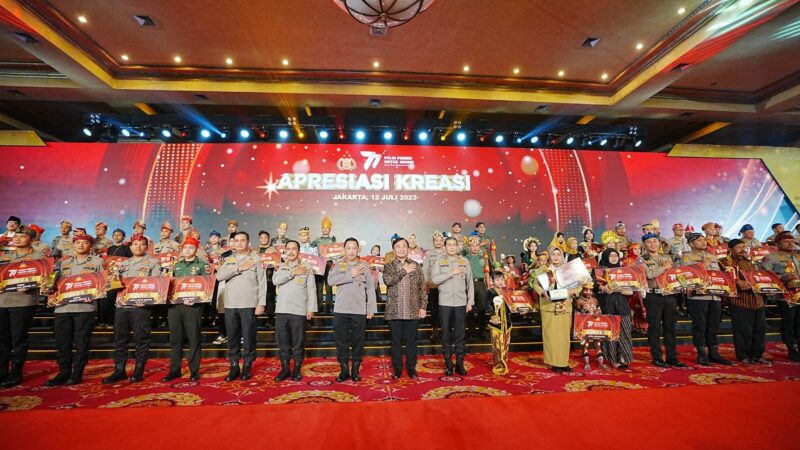 Polda Sumut Raih Tiga Penghargaan Dalam Lomba Kreasi Bhayangkara ke 77