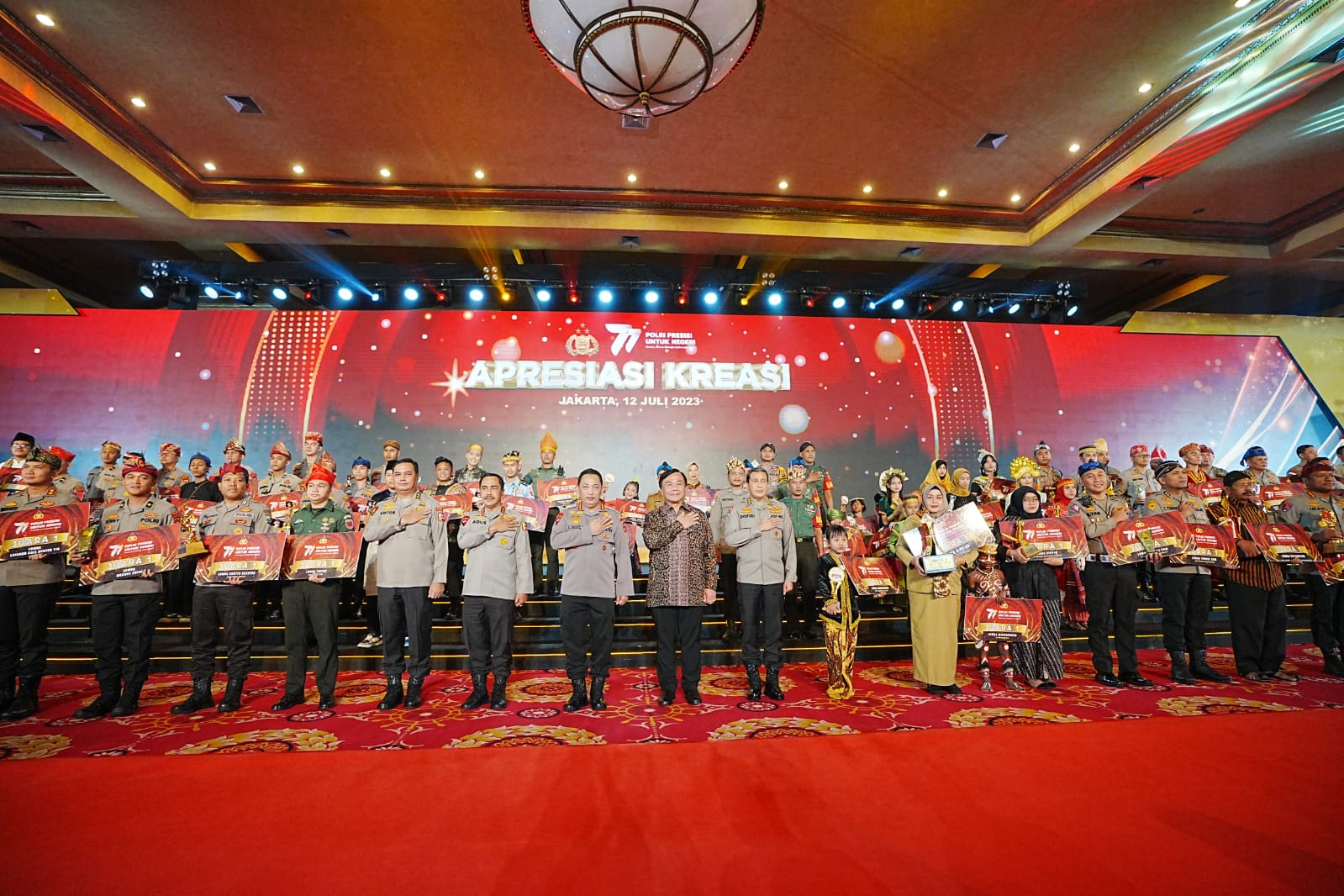 Polda Sumut Raih Tiga Penghargaan Dalam Lomba Kreasi Bhayangkara ke 77