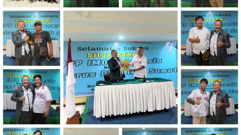 Sekjen DPP IMO Indonesia Silaturahmi Bersama DPW IMO Sumut dan Menyerahkan Nama Calon Pengurus