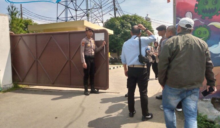 Wartawan Dilarang Masuk Pisah Sambut Kapolda Sumut Irjen Pol RZ Panca Putra Simanjuntak kepada Irjen Agung Setya Imam Effendi di Mapolda Sumut