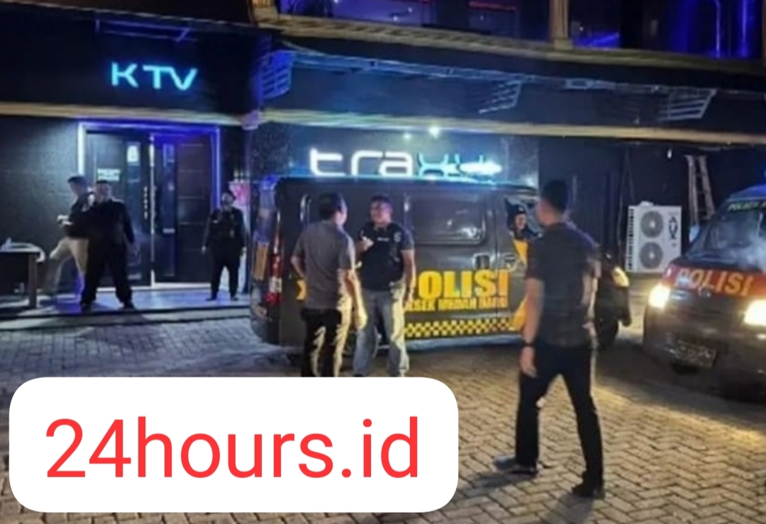 Polsek Medan Baru Kembali Melakukan Razia Tempat Hiburan Malam (THM) Traxx Club & KTV di Jalan Nibung, Kelurahan Petisah Tengah
