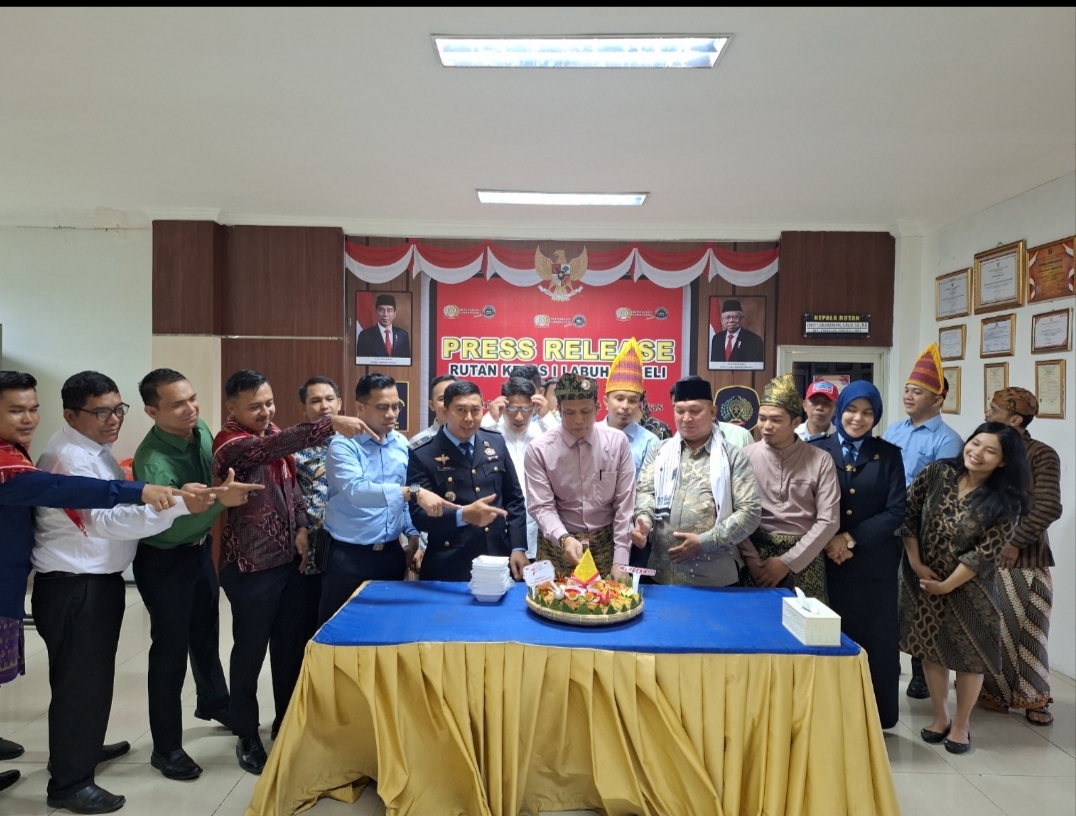 HUT Kemerdekaan RI Ke – 78, Rutan Labuhan Deli Gelar Upacara Bendera “Terus Melaju Untuk Indonesia Maju”