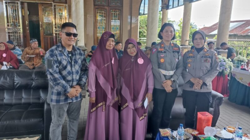 Kapolres Binjai Hadir Di Acara Lomba Nasi Tumpeng Dan Resmikan Sekolah Madrasah.