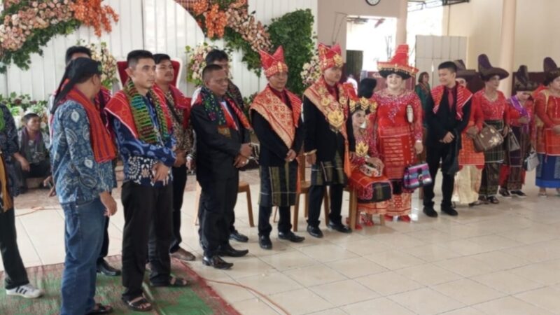 Berita Bahagia Ketua Pemuda Pancasila PAC Tuntungan Sempurna Sembiring Menikahkan Putri Kesayangannya Di Jambur Tamsaka Medan Tuntungan