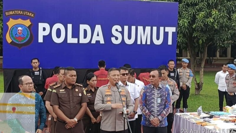 Polda Sumut Pengungkapan Pelaku Antar Provinsi Dengan Modus Menggelar Mesin ATM
