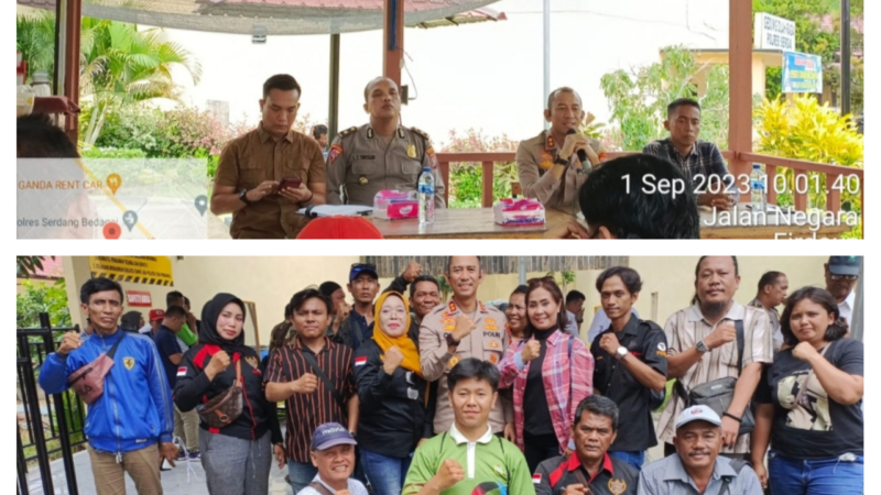 Dalam Rangka Jalin Sinergitas, Kapolres Sergai Oxy Gelar ‘Coffee Morning’ dengan Melibatkan Para Insan Pers