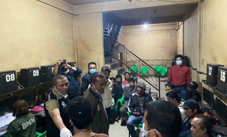 Polres Tanah Karo Bersama BNNK Karo Gelar Razia, Amankan 21 Orang Pengguna Narkoba