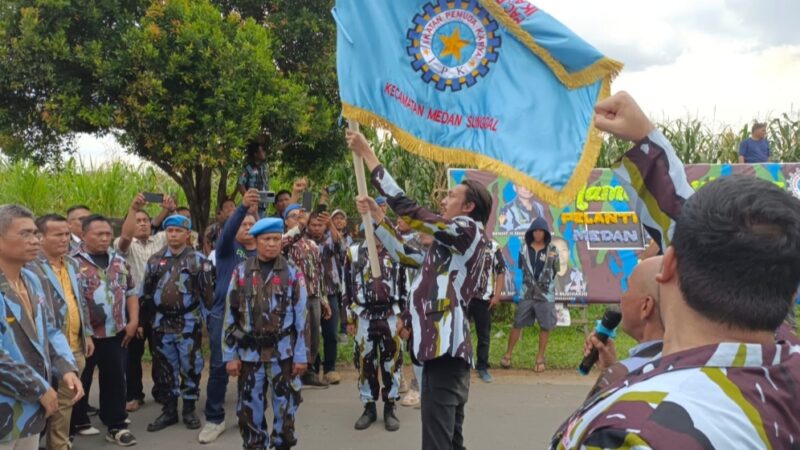 Pelantikan PAC IPK Medan sunggal Jodi Panggabean Beserta Ranting Sekecamatan Medan Sunggal 2023-2028 