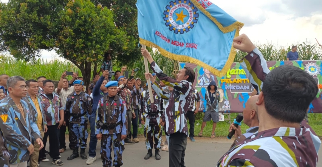 Pelantikan PAC IPK Medan sunggal Jodi Panggabean Beserta Ranting Sekecamatan Medan Sunggal 2023-2028 