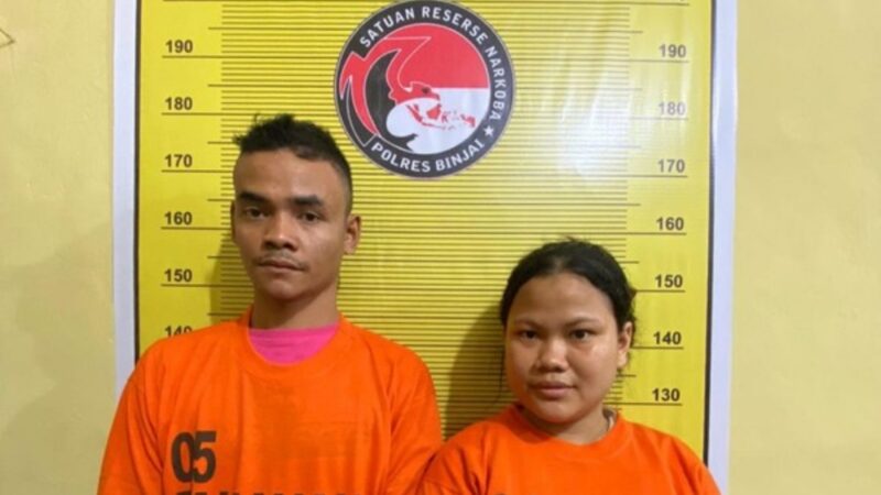 Personel Satnarkoba Polres Binjai Berhasil Grebek Kampung Narkoba di Langkat Digerebek, 3 Orang Ditangkap