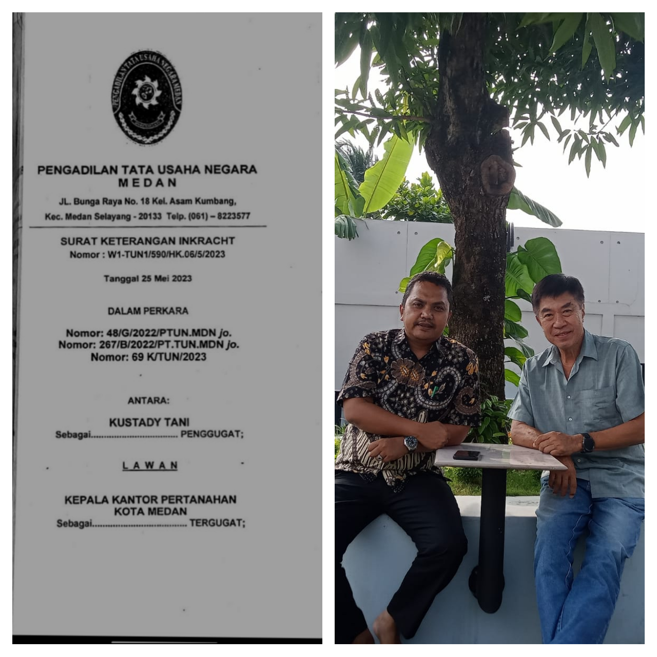 Kustady Tani Tuntut Batalkan SHM 3389, Kuasa Hukum Minta Mahkamah Agung Beri Keputusan yang Adil