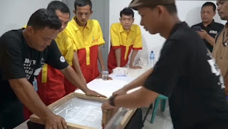 Kerjasama YAIR Indonesia Bersama Rutan Kelas I Medan Kumham Sumut Adakan Giat Pelatihan Sablon Bagi Warga Binaan