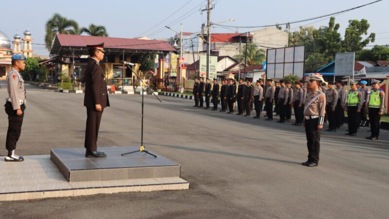 Polresta Deli Serdang Gelar Upacara Hari Kesaktian Pancasila Tahun 2023