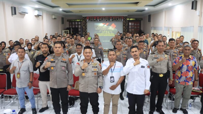 Polres Binjai Melaksanakan Latihan PRA Operasi Kepolisian Terpusat Mantap Brata Toba 2023-2024