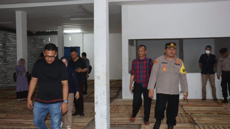 Polres Langkat Pastikan 12.508 Bilik Suara Pemilu 2024 Dalam Keadaan Aman