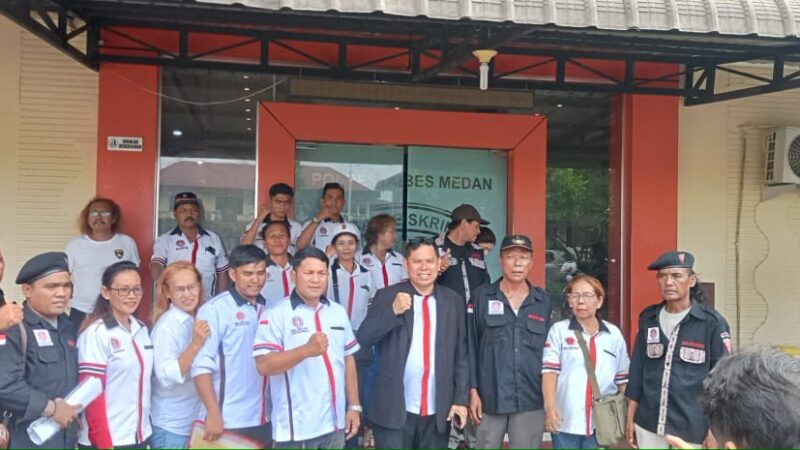 Organisasi Horas Bangso Batak (HBB) Apresiasi Polrestabes Medan Yang Sudah Menangkap Boasa Simanjuntak Karena Kasus Penghinaan