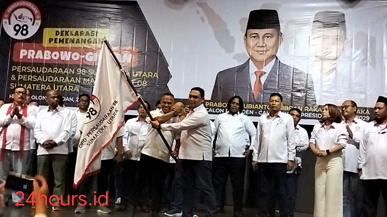 Ketua DPD Sumut Persaudaraan 98 Thomas Jefferson Tarigan: Prabowo-Gibran Rakabuming “The Next Presiden 2024” Menuju Indonesia Emas