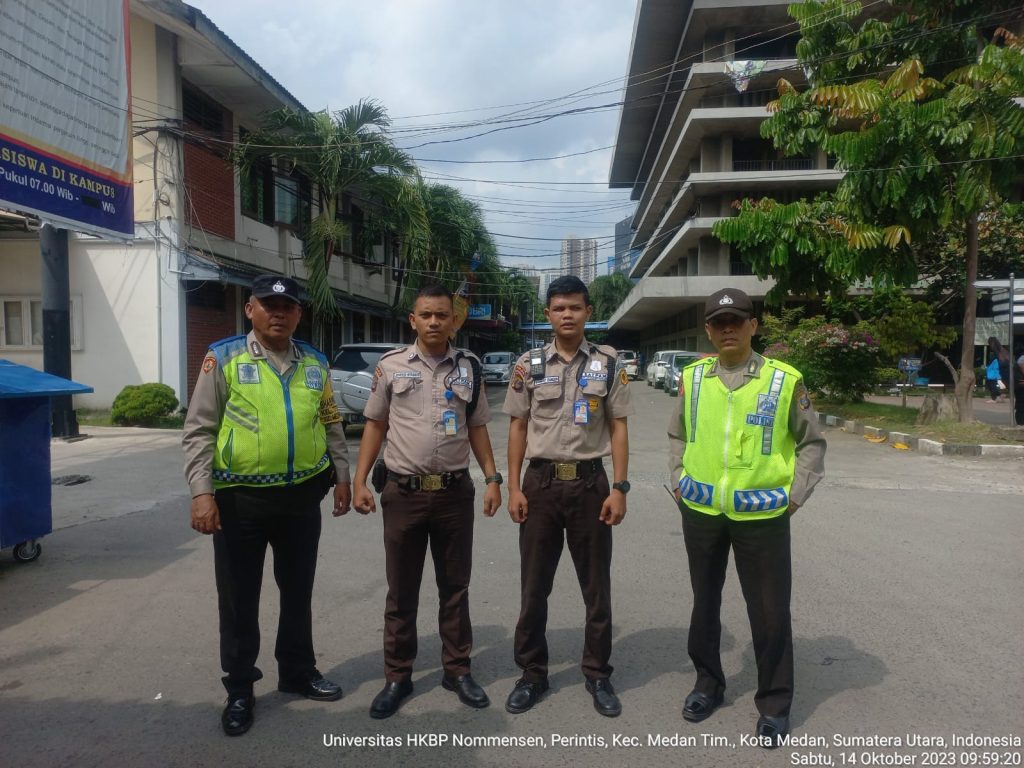 Polsek Medan Timur Bekerja Sama Dengan Satpam Untuk Melaksanakan Pengamanan Diwilayah /Area Tertentu 