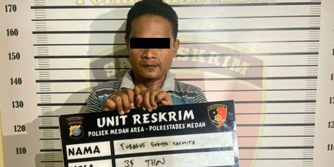 Polsek Medan Area Tangkap Warga Tembung Curi Motor Mertua