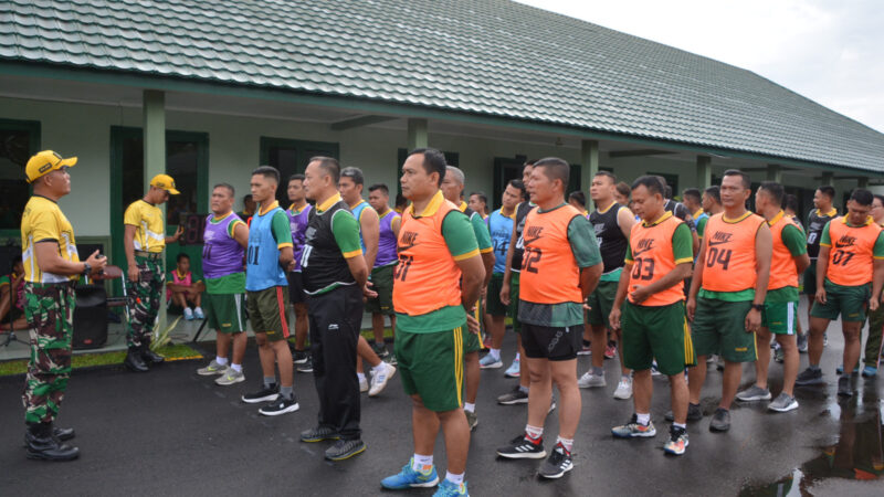 Prajurit Korem 023/KS Gelar Samapta Periodik Semester II Ta.2023