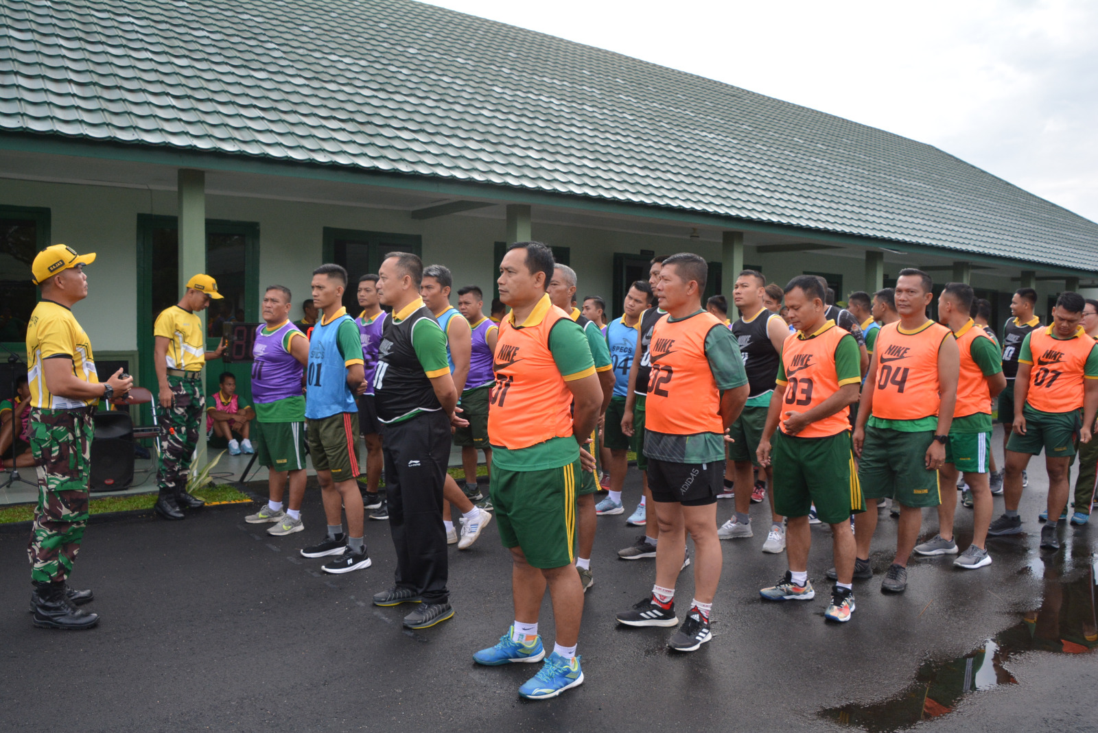 Prajurit Korem 023/KS Gelar Samapta Periodik Semester II Ta.2023