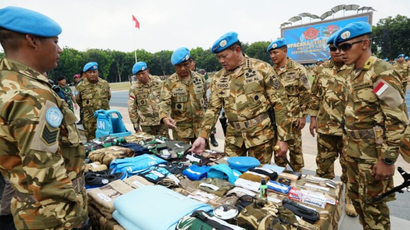 TNI Dipercaya Jaga Perdamaian Di Afrika Tengah, Panglima TNI: Ini Tugas Mulia Dan Kehormatan