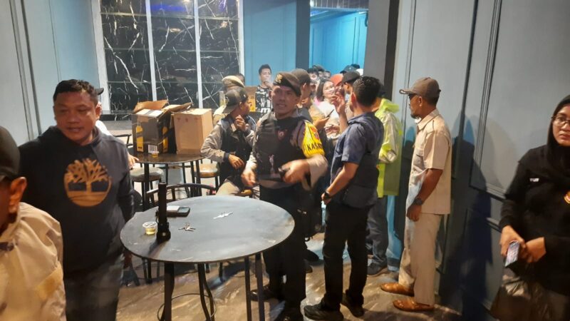 Kafe /Diskotik One King Golden Sei Bamban di Geruduk Aparat Gabungan