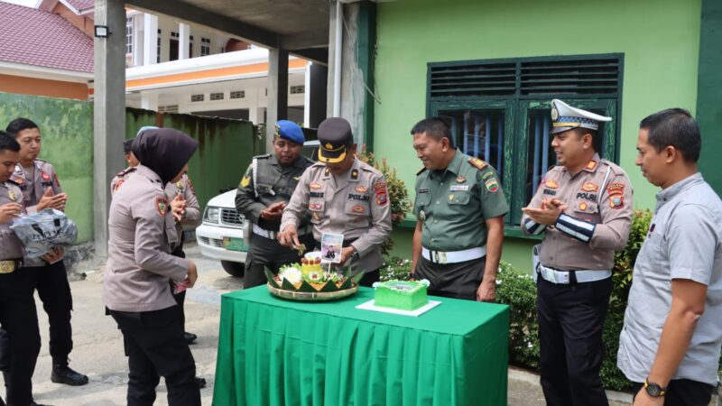 Polres Madina Beri Surprise ke Batalyon Dan Markas Polisi Militer 