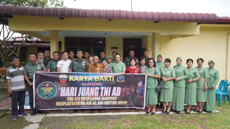 Korem 022/PT Gelar Baksos Sambut Hari Juang TNI AD Tahun 2023