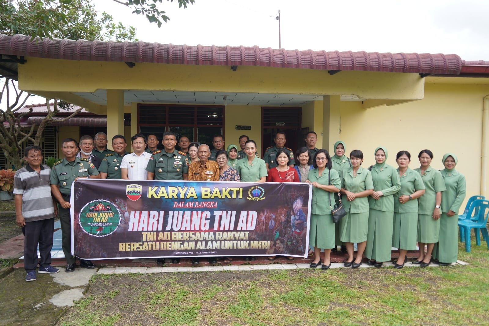 Korem 022/PT Gelar Baksos Sambut Hari Juang TNI AD Tahun 2023