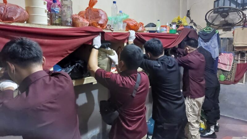 Perketat Keamanan Jelang Natal dan Tahun Baru, Rutan Labuhan Deli Gelar Razia Gabungan ke Kamar Hunian Warga Binaan