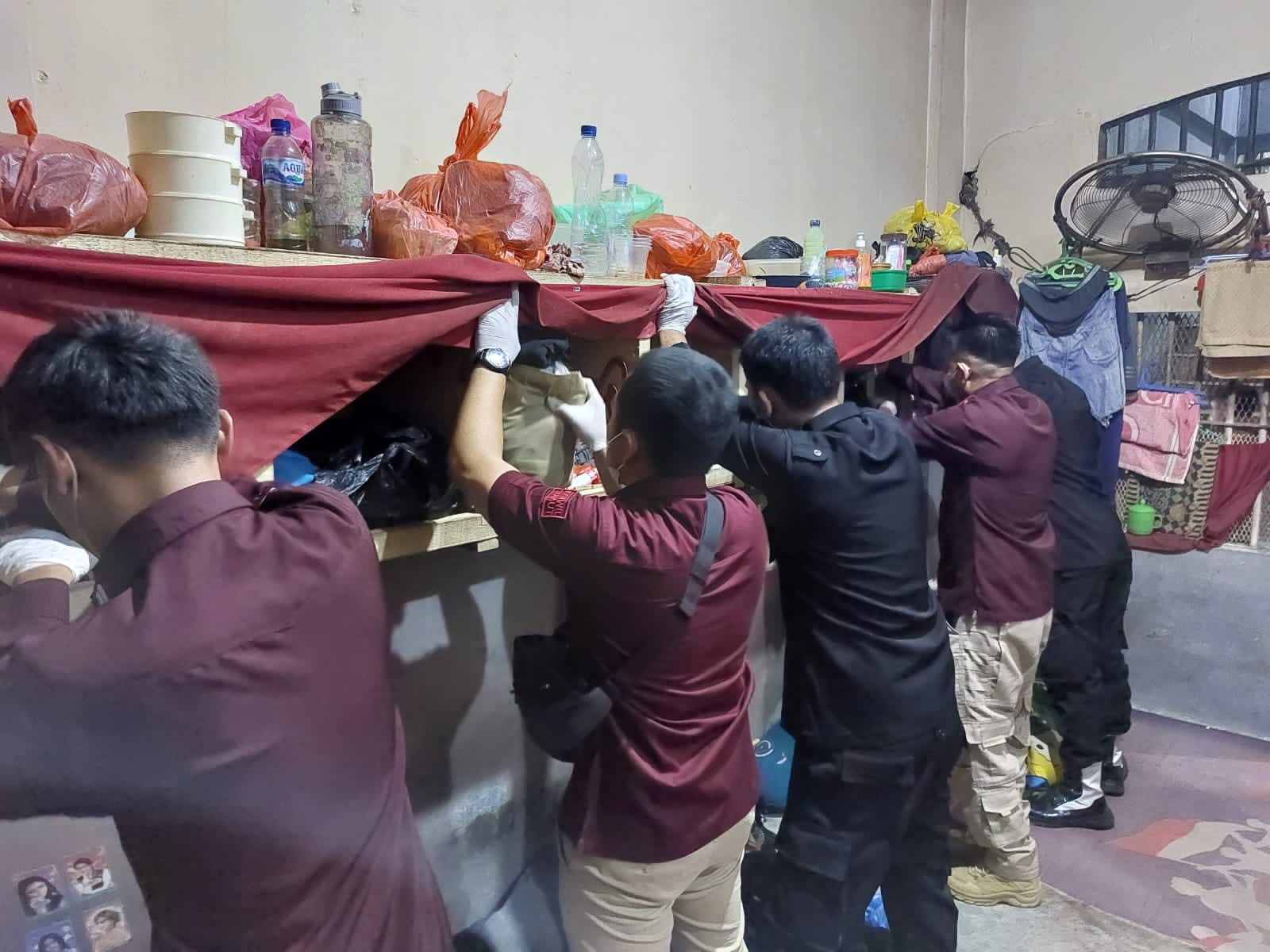 Perketat Keamanan Jelang Natal dan Tahun Baru, Rutan Labuhan Deli Gelar Razia Gabungan ke Kamar Hunian Warga Binaan