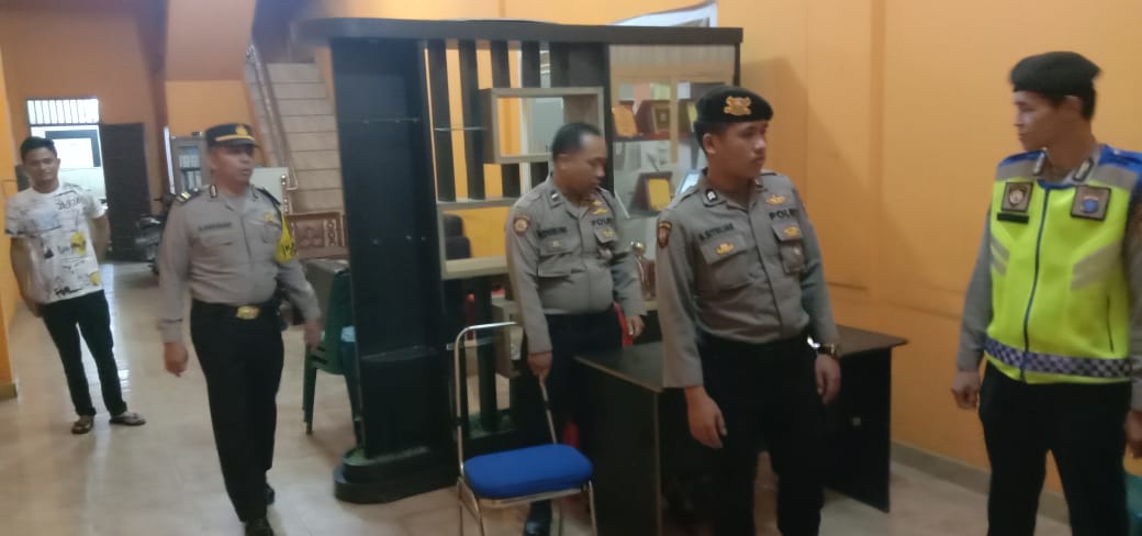 Pastikan situasi Kamtibmas aman dan komdusif, Polres Langkat lakasanakan Raziah dan Patroli