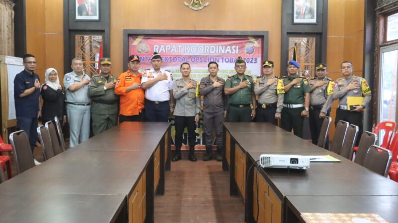 Wakapolres Langkat Rapat Kordinasi Lintas Sektoral Dalam Rangka Ops Lilin Toba – 2023