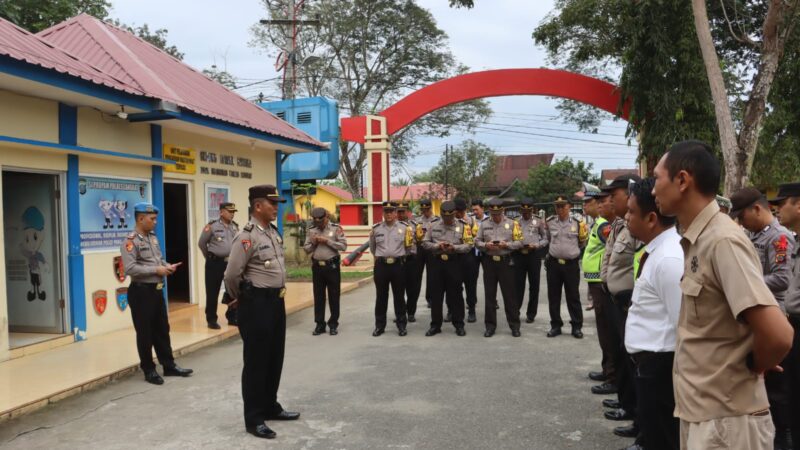 Selesai Ops Lilin 2023, Polres Langkat melaksanakan Kegiatan Rutin Yang Ditingkatkan (KRYD).