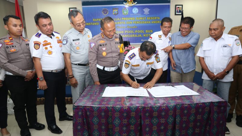 Mulai 10 Januari Bus Umum tidak naik turunkan Penumpang sepanjang sisingamangaraja, Dirlantas Poldasu : Optimalkan Terminal Amplas