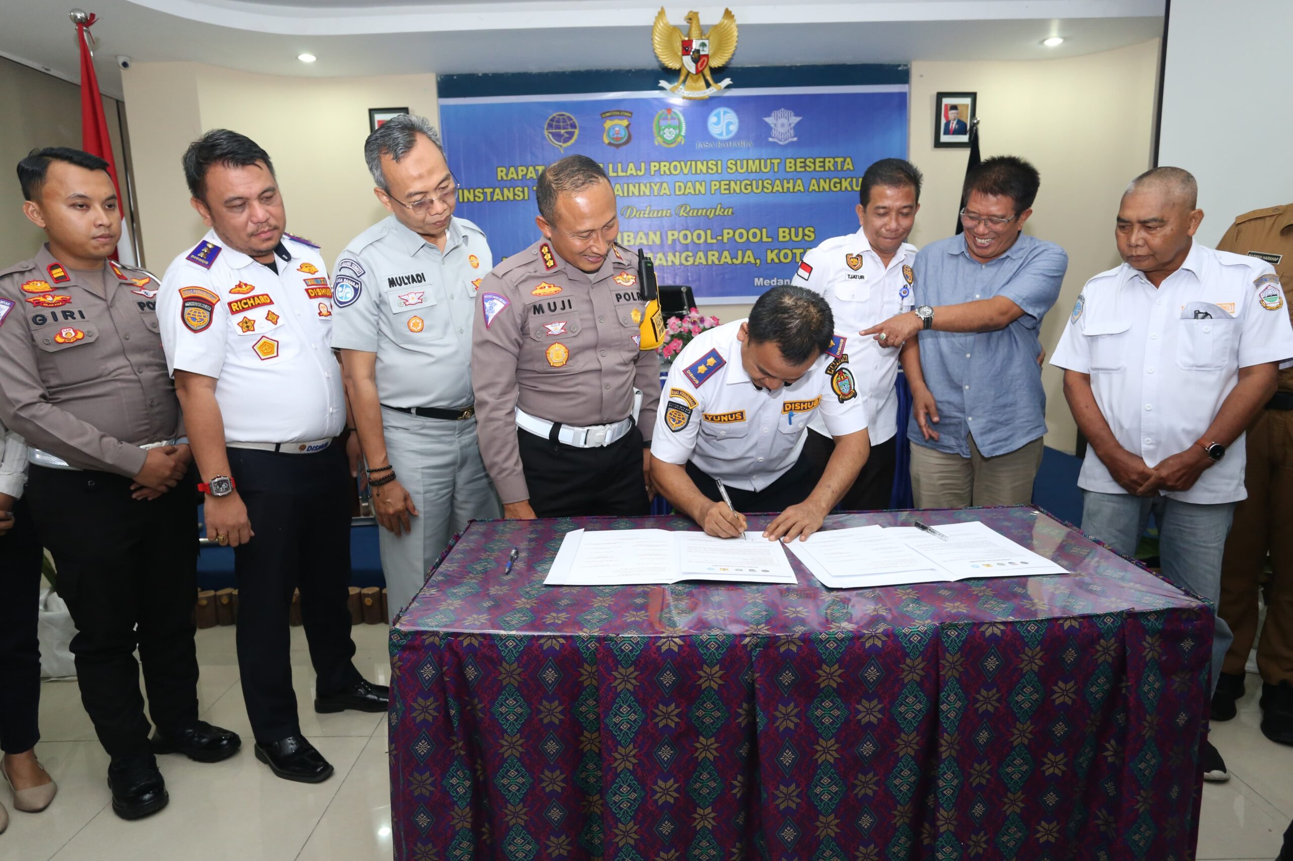 Mulai 10 Januari Bus Umum tidak naik turunkan Penumpang sepanjang sisingamangaraja, Dirlantas Poldasu : Optimalkan Terminal Amplas