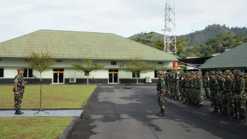 Danrem 023/KS Cek Langsung Kesiapan Prajurit Hadapi Pemilu