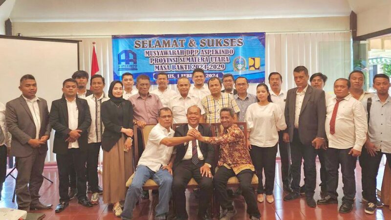 Hendron Sinaga Terpilih Ketua Umum DPP Aspekindo