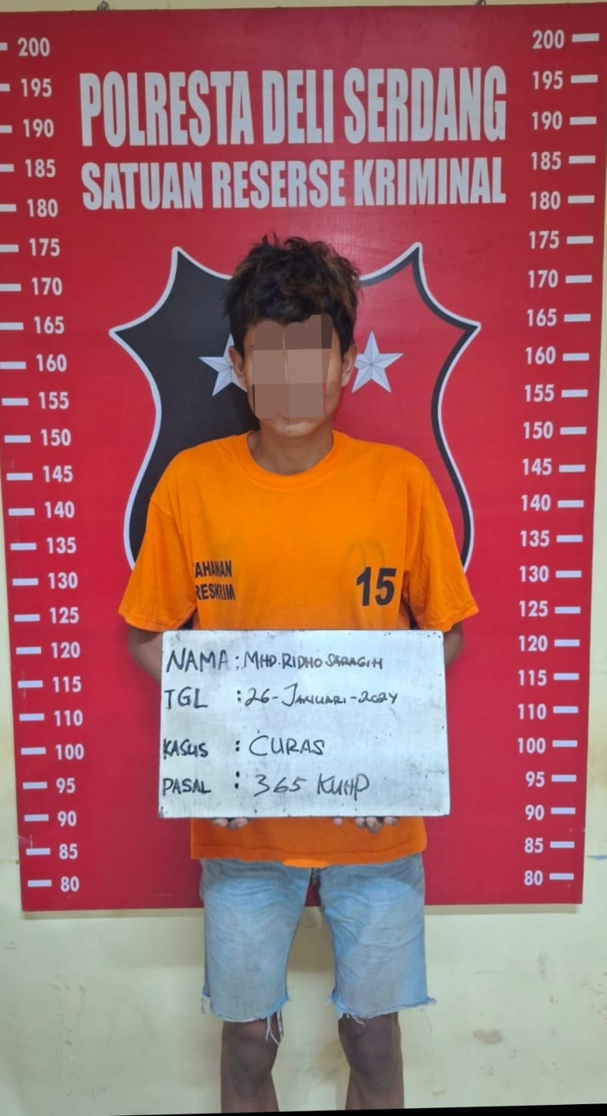 Tim Jatanras Bringas Polresta Deli Serdang Berhasil membekuk Tiga Orang Pria Pelaku Curas di Lubuk Pakam