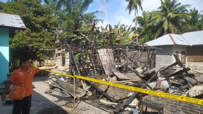 Tim Inafis Inafis Satreskrim Polres Sergai & Personel Polsek TelukMengkudu Telah Melakukan Olah TKP