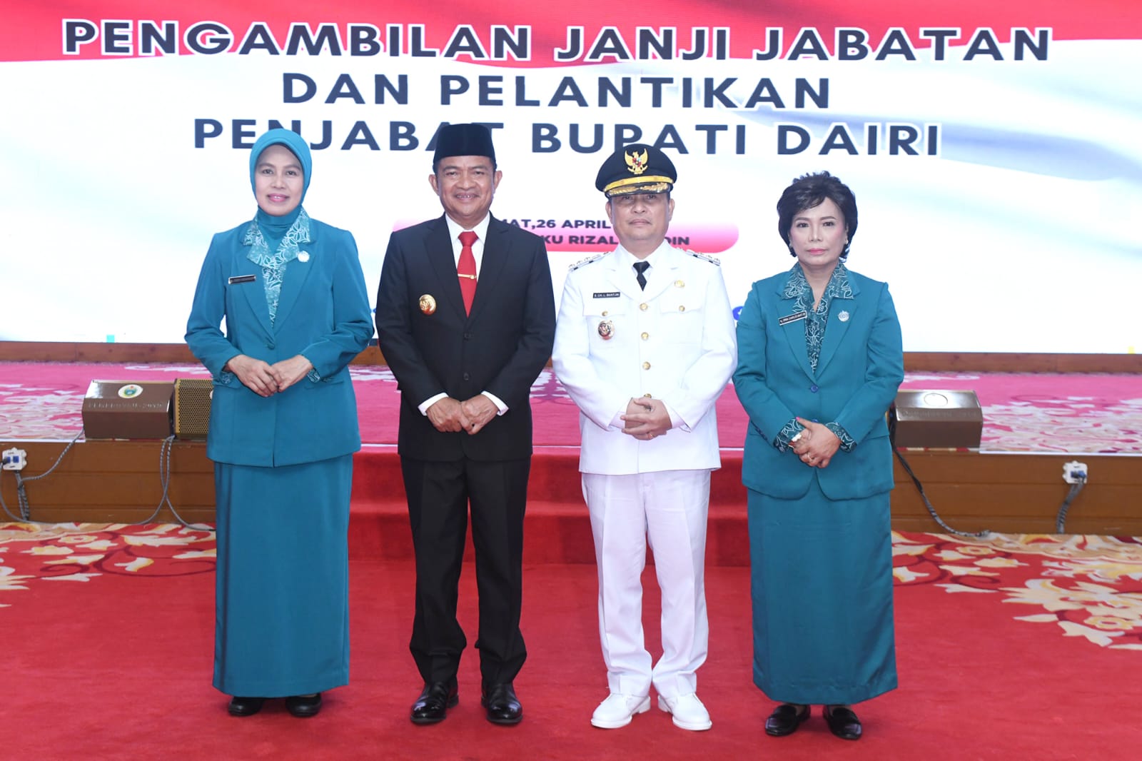 Lantik Pj Bupati Dairi, Pj Gubernur Sumut: Sinergi Harus Tetap Terjaga