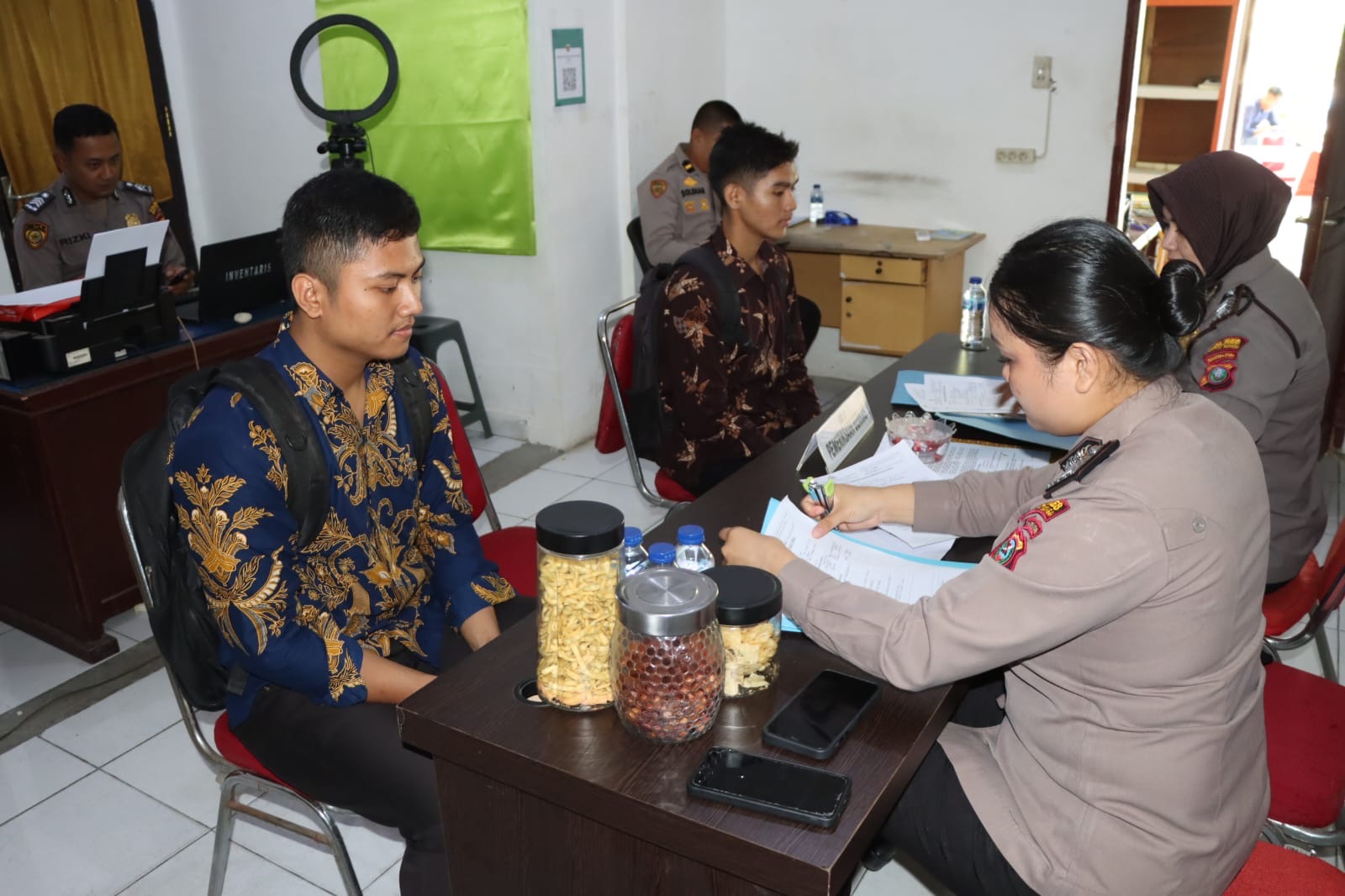 Polres Sergai Melaksanakan Verifikasi Penerimaan Calon Taruna Akpol,Bintara Dan Tamtama Polri TA 2024