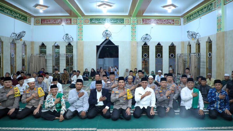 Kapolres Langkat Sambut Kunjungan Wakapolda Sumut Dalam Rangka Safari Ramadhan