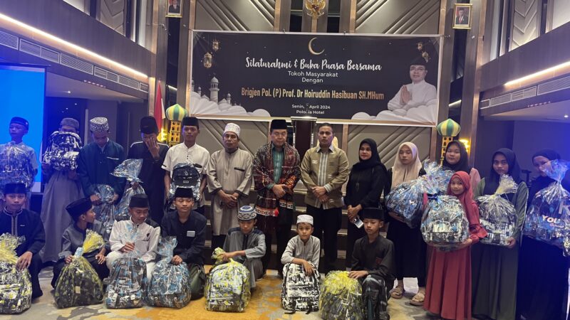 Silahturahmi & Bukak Puasa Bersama Brigjen Pol.(Purn) Prof. Dr Hoirudin Hasibuan SH. MHum Di Hotel Polonia