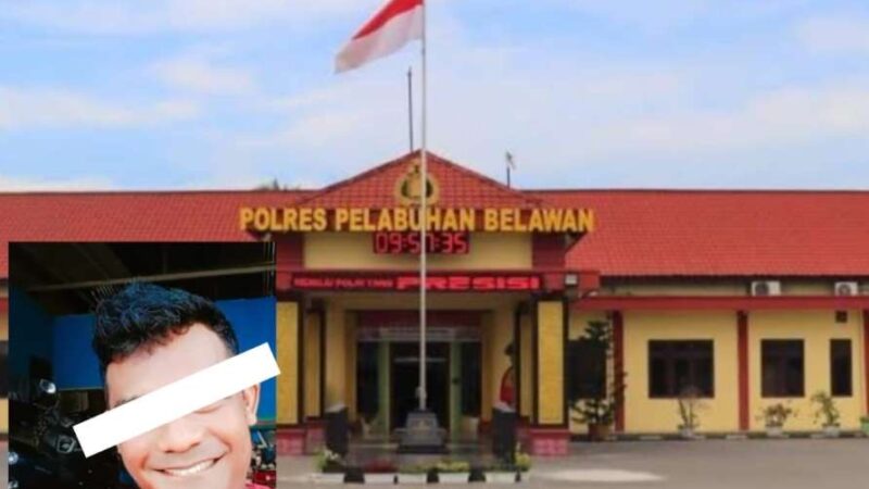 Satresnarkoba Polres Pelabuhan Belawan berhasil Menangkap terduga Bandar sabu Zulpan Warga Pasar 8