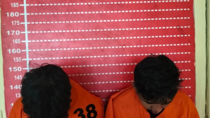 Bravo Polsek Firdaus Berhasil Menangkap 2 Pria Geng Motor Membawa Sajam