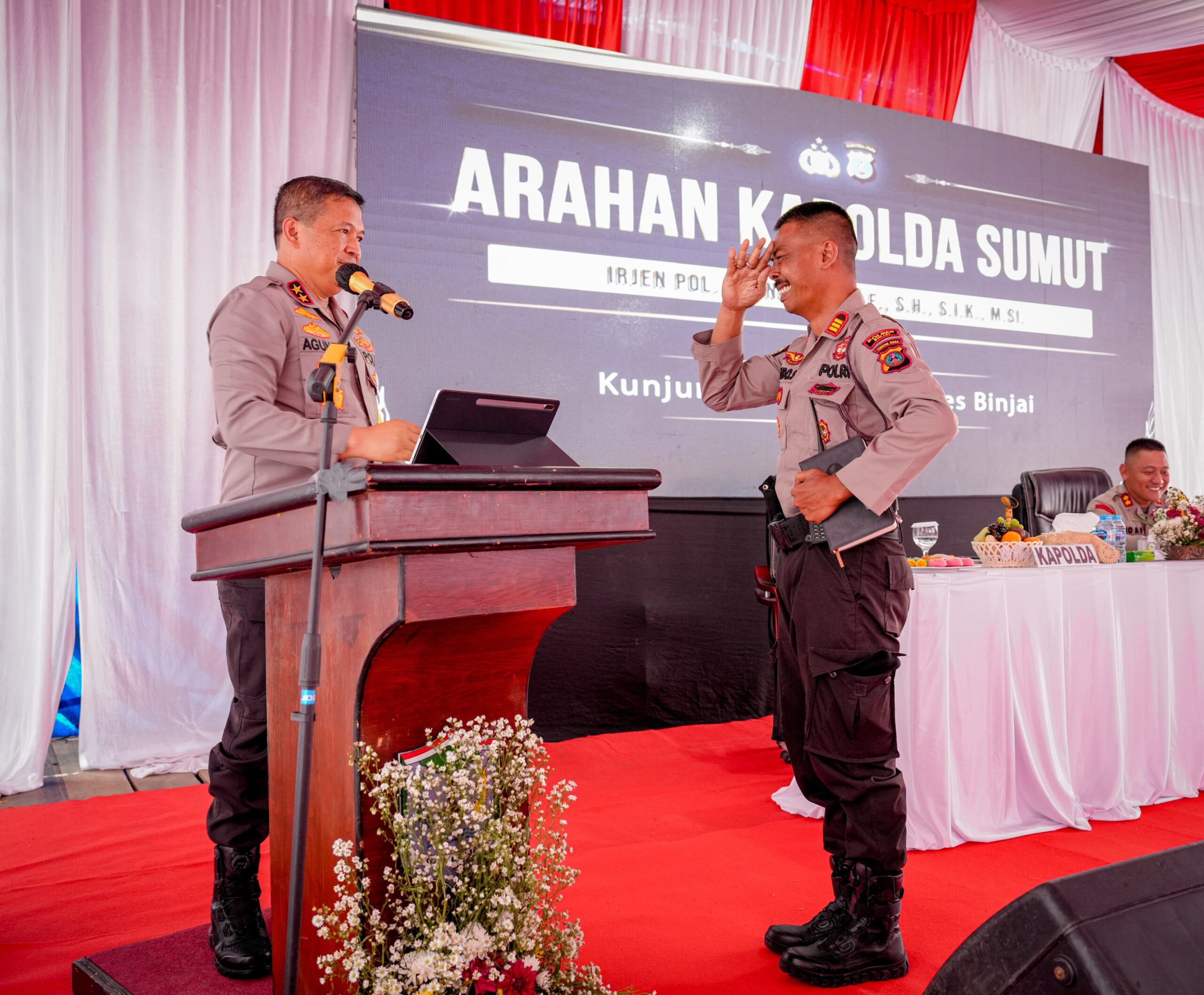 Kapolda Sumut Berangkatkan Umroh Anggotanya, Kali Ini Kasat Sabhara Binjai Tegak Lurus Tolak Setoran Judi