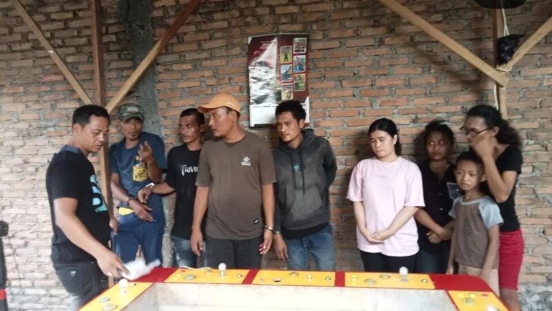 kapolsek Sunggal Kompol Bambang Hutabarat Pimpin Langsung Penggrebekan Judi Tembak Ikan Merek 888 Di GG Tower