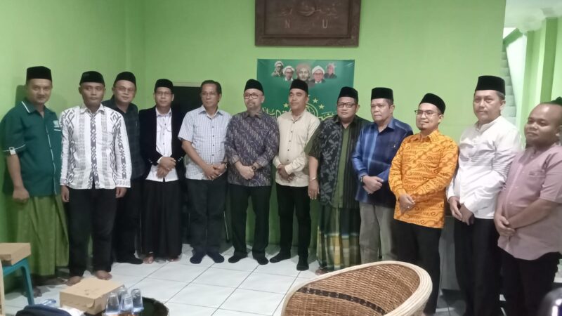 Sebutan Kuda Hitam, Barry Simorangkir Bukan Orang Biasa Silaturahmi Bersama Team Ke PCNU Kota Medan